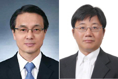 (왼쪽부터) 김영두 가스공사 사장 직무대리, 채희봉 전 대통령비서실 산업정책비서관.