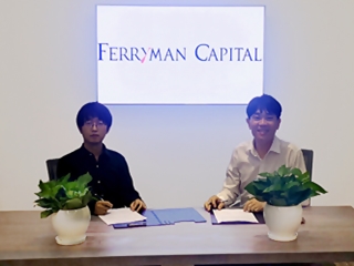 페리맨 캐피탈 Jesse Li 설립자(왼쪽)와 뉴링크 박원준 대표가 HRT 얼라이언스를 위한 MOU를 체결했다.ⓒ뉴링크