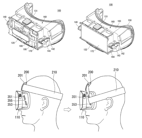 LG전자의 VR기기 특허 ⓒ특허청