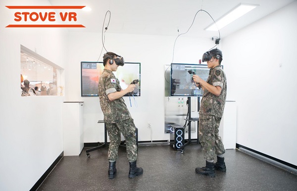 육군 부대 문화컴플렉스에 스토브 VR 플랫폼이 공급된다ⓒ스마일게이트 스토브