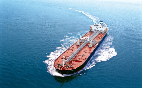 STX조선해양에서 건조한 5만톤급 석유화학제품선(MR탱커).ⓒSTX조선해양