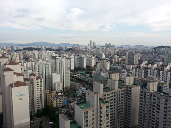 서울시 아파트촌 전경.ⓒEBN