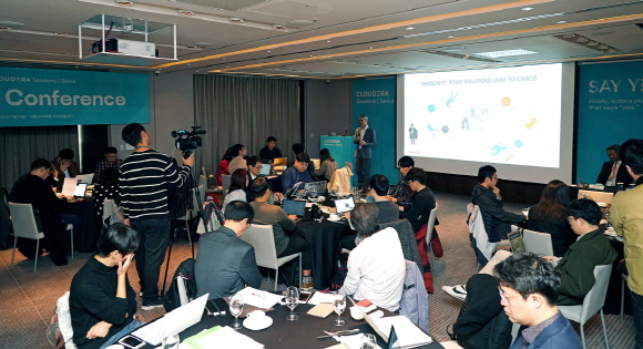 클라우데라는 12일 서울 신라호텔에서 국내 최대 빅데이터 전문 행사인 '클라우데라 세션 서울 2019'를 개최했다.ⓒ클라우데라
