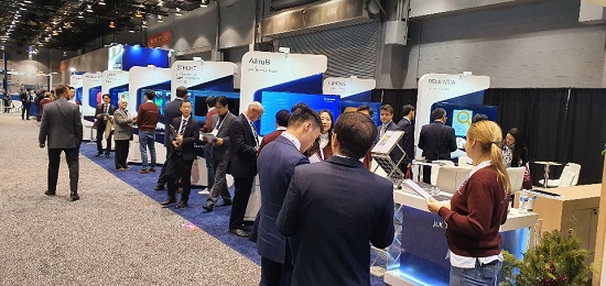 RSNA 2019 내 제이엘케이인스펙션 부스.ⓒ제이엘케이인스펙션