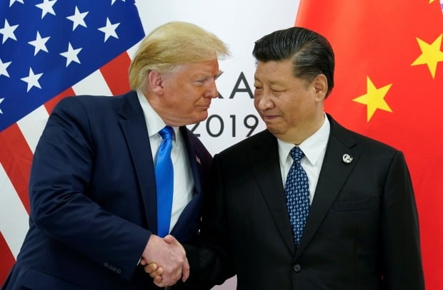 트럼프 미국 대통령과 시진핑 중국 주석.