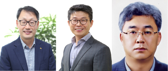 사진 왼쪽부터 구현모 KT CEO 내정자, 최진환 SK브로드밴드 사장, 송구영 LG헬로비전 대표.ⓒ각 사