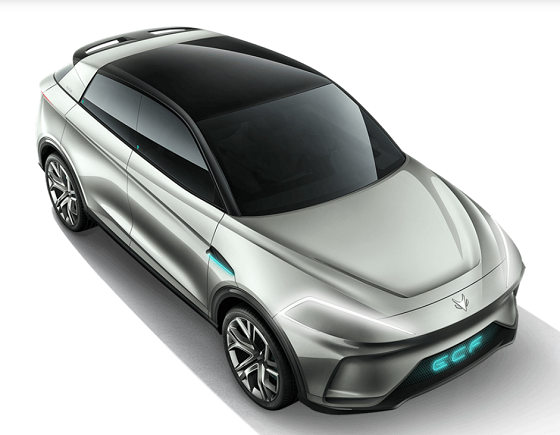 북경자동차 산하 프리미엄 전기차 브랜드 '알팍스(ARCFOX)'의 SUV 전기 콘셉트카 'ECF' ⓒ알팍스 홈페이지