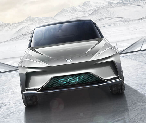 북경자동차 산하 프리미엄 전기차 브랜드 '알팍스(ARCFOX)'의 SUV 전기 콘셉트카 'ECF' ⓒ알팍스 홈페이지