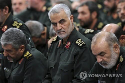 미군 공습으로 사망한 이란 군 최고사령관 솔레이마니.