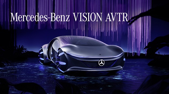 '메르세데스-벤츠 비전 AVTR(Mercedes-Benz VISION AVTR)' 쇼카 ⓒ벤츠코리아