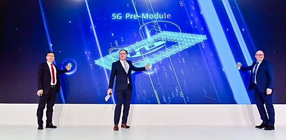화웨이는 자회사인 하이실리콘의 5G 프리 모듈을 기반으로 하는 다양한 산업용 모듈을 업계 파트너 회사들과 공동으로 개발했다고 밝혔다. ⓒ화웨이