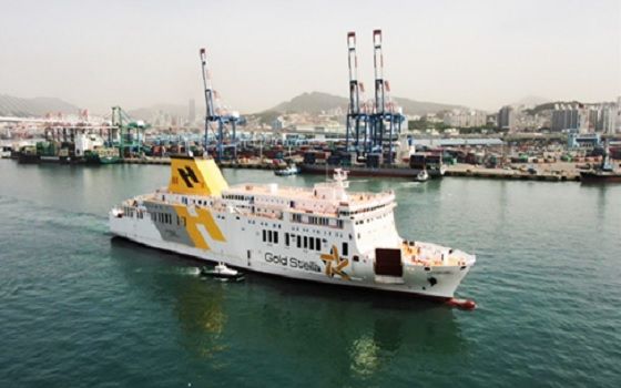 대선조선은 19일 자사에서 건조중인 ㈜한일고속의 여수-제주 노선 대체 선박 골드스텔라호가 지난 14일부터 3일간의 시운전을 성공적으로 마쳤다고 밝혔다.ⓒ대선조선