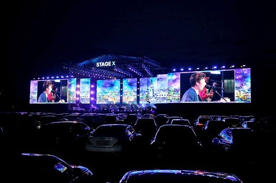 현대모터스튜디오 STAGE X 드라이브 인 콘서트 개최 ⓒ현대차