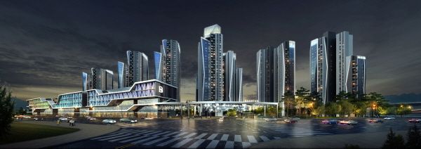 삼성물산이 서울 서초구 반포동 반포아파트 3주구 조합에 제안한 재건축 투시도.ⓒ삼성물산