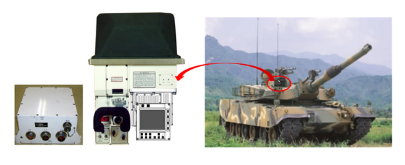 한화시스템이 기술 변경에 성공한 'K1A1전차 포수 조준경(KGPSⅡ형)' 이미지.ⓒ한화시스템