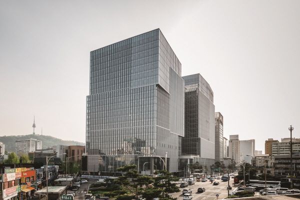 서울 을지로 대우건설 사옥 전경.ⓒ대우건설