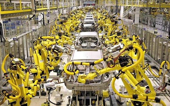 현대로보틱스 로봇 시스템이 자동차 제조 공정에 투입되고 있다.ⓒ현대로보틱스