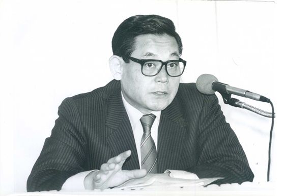 1988년 7월 정계 최고 경영자 세미나에 참석한 故 이건희 삼성그룹 회장 생전 모습 ⓒ삼성