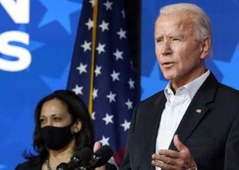 조 바이든(Joe Biden) 미국 대통령 당선자(右), 카멀라 해리스 부통령 내정자(左) ⓒ[사진=연합]