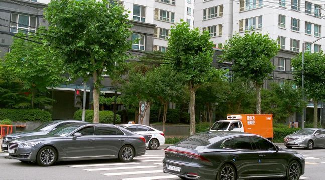 사진은 서울 강서구 도로 풍경. ⓒEBN