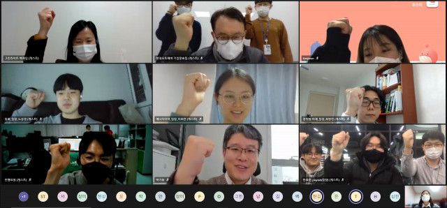 현대오토에버가 배리어프리 앱 개발 제작 완료 발표회를 온라인으로 개최했다.ⓒ현대오토에버