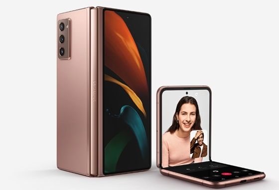 갤럭시Z폴드2·갤럭시Z 플립5G.ⓒ삼성전자