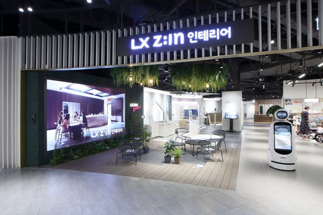LX지인 인테리어 지인스퀘어 신세계대구점 모습.ⓒLX하우시스