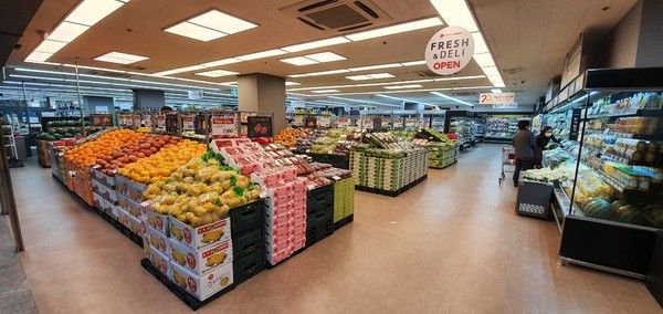 코로나 팬데믹으로 국내 온라인 식품시장이 지난해 기준 43조원 규모로 성장했다.ⓒ롯데마트