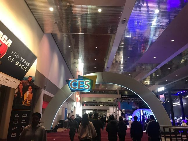 지난 2019년 1월 8~11일(현지시간) 미국 라스베이거스에서 열린 'CES 2019' 전시장 내부.ⓒEBN