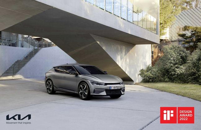 2022 iF 디자인 어워드 제품 디자인 본상 ‘EV6’ⓒ기아