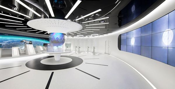 Space control center implemented at SK Telecom Tium all time.ⓒSK Telecom