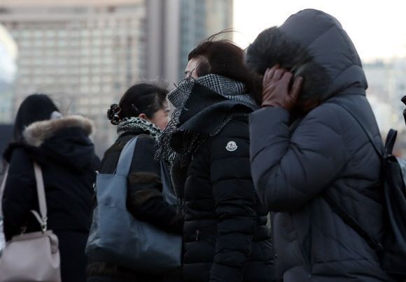 평년보다 낮은 기온 분포를 보이면서 맹추위가 계속될 것으로 보인다.ⓒ연합