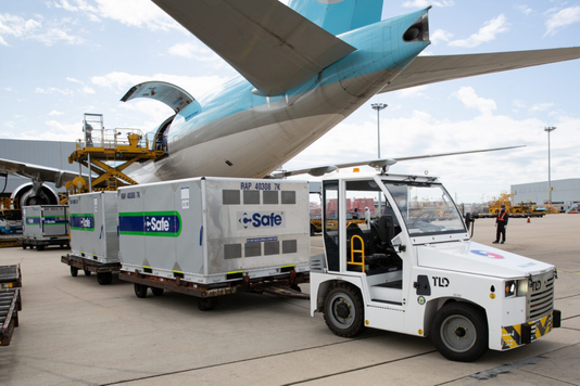 서울시 강서구 김포공항 대한항공 B-777 화물기에서 물품을 선적 중인 모습, 본문과 관련 없음.ⓒ대한항공