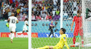 [카타르 월드컵] 전반전 종료…가나에 2점 내줘
