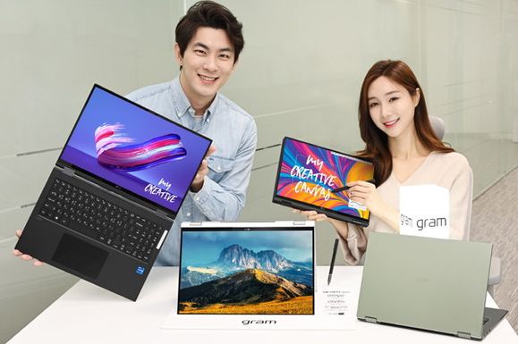 7개 항목에 대한 밀스펙 인증을 통과한 'LG 그램 360'ⓒLG전자