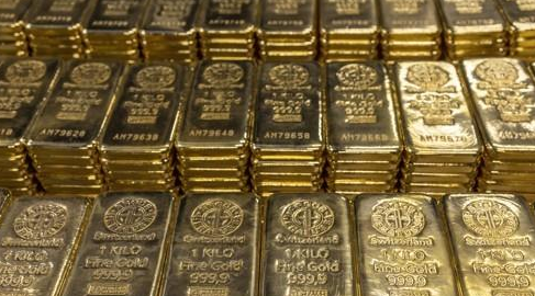 금값이 최근 9개월 만에 최고가를 경신하고 있다.ⓒ연합