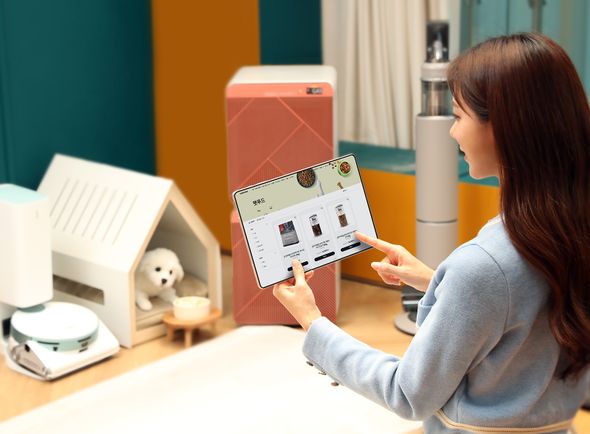 삼성전자 모델이 삼성전자 