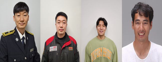(사진 왼쪽부터)김형학·김인철·박화영·신용성 씨.ⓒ포스코청암재단