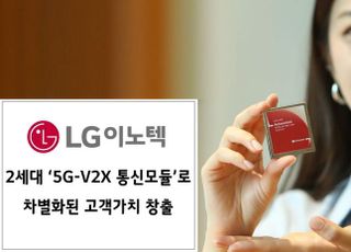 LG이노텍, 2세대 ‘5G-V2X 통신모듈’ 개발…"자율주행 시대 핵심 부품"