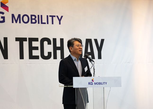 곽재선 KG 모빌리티 회장 ⓒKG 모빌리티