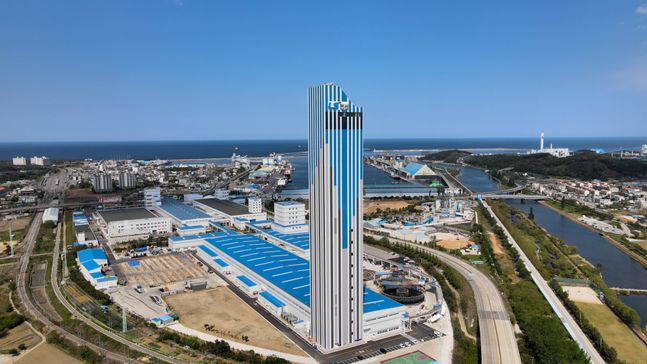 강원도 동해시 LS전선 HVDC 전용 공장 전경ⓒLS전선