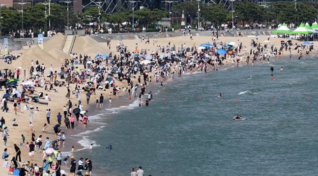 부산 해운대구 해운대해수욕장 ⓒ연합뉴스
