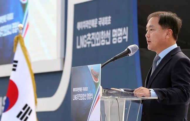 김형관 현대미포조선 사장.ⓒ연합