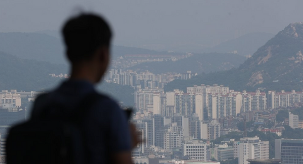 남산에서 바라본 서울 시내 아파트. [출처=연합뉴스]