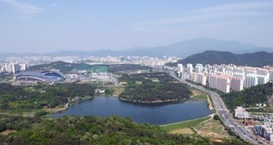 광주 중앙공원 전경. ⓒ연합