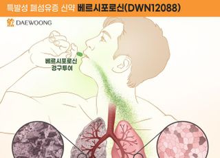 대웅제약, ‘폐섬유증 신약’ 개발 청신호…IDMC 안전성 입증