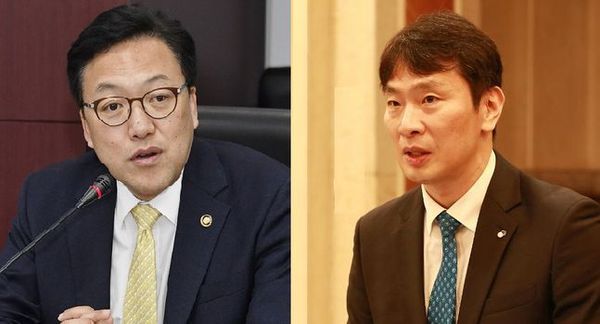 김병환 금융위원장과 이복현 금융감독원장ⓒ금융당국, 연합