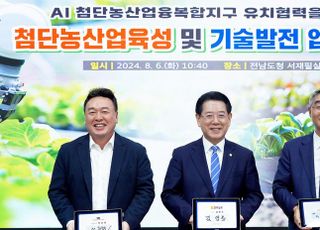 대동·전라남도, 농업 AI 대전환 위해 '맞손'