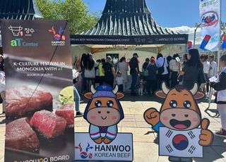 한우자조금, 'K-Food 페스티벌 2024 몽골'서 한우의 맛 알려