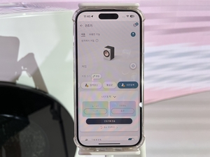 LG 씽큐(LG ThinQ) 앱에서 세탁기를 주문하는 화면 [출처=EBN]